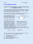 Thermal Dilution Method