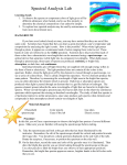 Spectral Analysis Lab