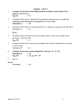 California Algebra 1 Unit 2 - Math Tutor 6-8