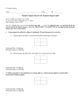 Punnett Square Sheet