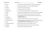 Evolution Unit Name:_KEY Study Guide _B_ Evolution _O_ Extinct _