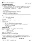 Cardiovascular Surgery ICU Transfer Post Op Orders