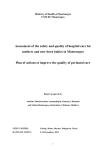 Assessment of the safety and quality of hospital care for