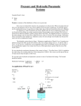 Pressure and Hydraulic/Pneumatic