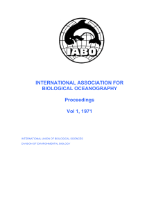 Word - International Association for Biological Oceanography
