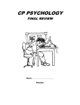 Abnormal Psychology - Northern Highlands