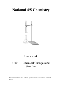 Homework Booklet Unit 1 Feb14