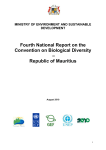 CBD Fourth National Report - Mauritius (English version)