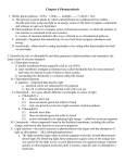 Notes Chapter 6 Photosynthesis