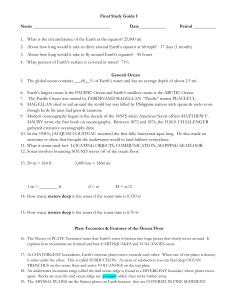 final study guide answer key