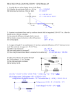 EXAM 1 – 100 points - WebPhysics