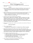 Biology: Genetic Technology questions