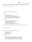 Microsoft Word - APES Chapter 16 Study Guide