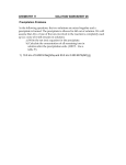 CHEMISTRY 11 SOLUTION WORKSHEET #4