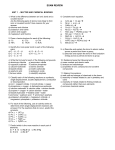 examreview_June2010 - St. Mary CSS Chemistry11U 2010