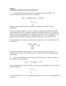 Chapter 2 Problem Solutions