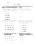 Name Chapter 1 Test Place Value, Add and Subtract Whole Number