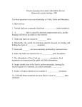 Homework for Faults Folds Mtns from Intro Geology