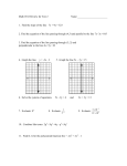Math 0312 Test 1