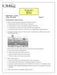 Revision Sheet Quarter 1 2014-2015 Department: