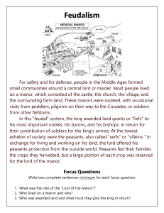 Middle Ages Packet