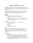 6-1 Endothermic and Exothermic Reactions