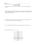 Pretest 9a (thru Lesson 56) - Crest Ridge R-VII