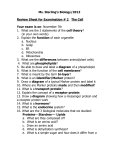 Bio Review Cell