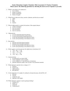 Santee Education Complex Chemistry Mini Assessment 11