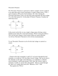 Thevenin`s Theorem