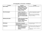 Types of Propaganda