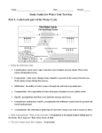 Name Date Period ______ Study Guide for Water Unit Test Key Part