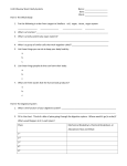 Unit B Review Sheet: Body Systems Name: Date: Block: Part A: The