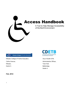 Killester College Access Handbook - Killester College of Further