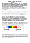 shortened Effects of Blue Lighton RP