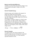 Lecture 8: Electric potential