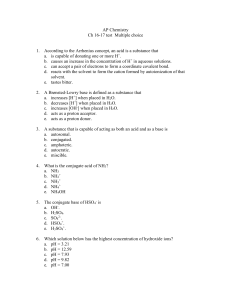 AP Chemistry - Partners4results