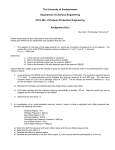 Problem Set No. 2 - 1995 - University of Saskatchewan