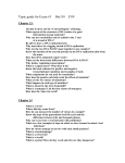 Concept guide for Exam #3 Bio310 F`07