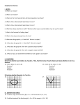 Graphing Test Review