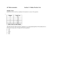 S 11 Practice MC Test