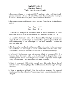Question bank Physics Part1 (Updated 9-July-12)