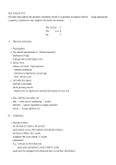 A3 : TD`s vegetation (essay outline : simplified version)