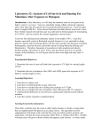 Laboratory #2: Analysis of Cell Survival and Hunting For Mutations