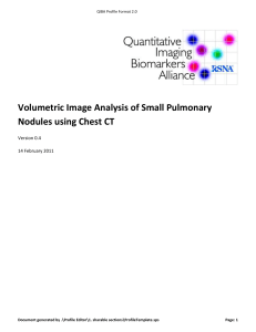 II. Clinical Context and Claims - QIBA Wiki