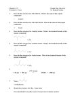 Worksheet 1 - Oregon State chemistry