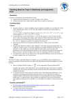 Teaching ideas for Topic 5: Electricity and magnetism, Core