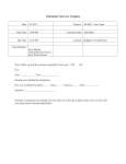 Stakeholder Interview Template Date 4/3/2013 Project # R13002