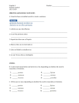 Circle the correct form of ser or estar in these sentences