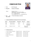 Profile - Mangalore University